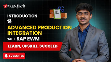 Introduction to Advanced Production Integration with SAP EWM | ZaranTech