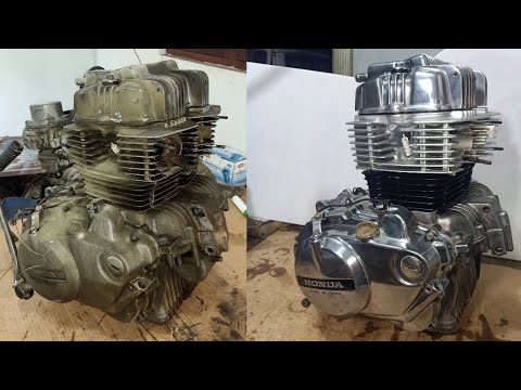 Honda CB250N Engine Restoration | CB250 Hawk Engine Restoration