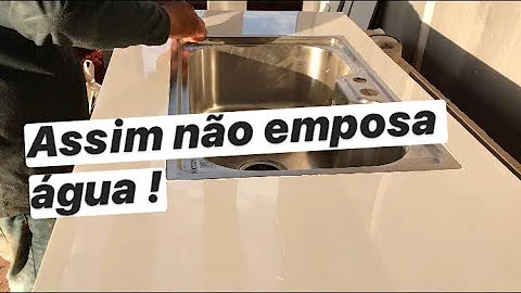 Como instalar Cuba de embutir cozinha?