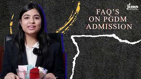 FAQs on PGDM Admissions at JIMS Rohini | Admissions Open for Batch 2024-26