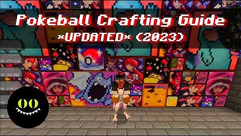 Minecraft: Pixelmon - Pokeball Crafting Tutorial (*UPDATED GUIDE*)