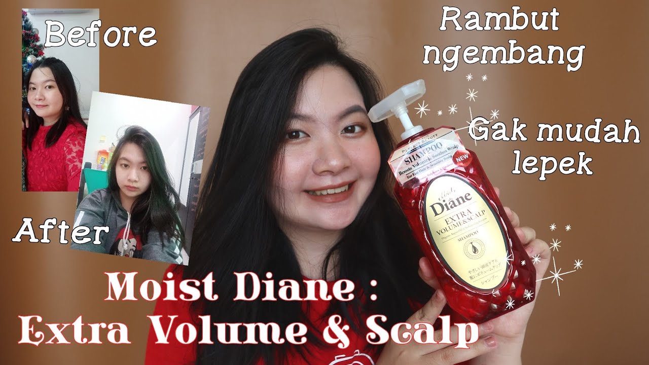 Review Moist Diane Extra Volume & Scalp Shampoo | Shampoo Anti Lepek