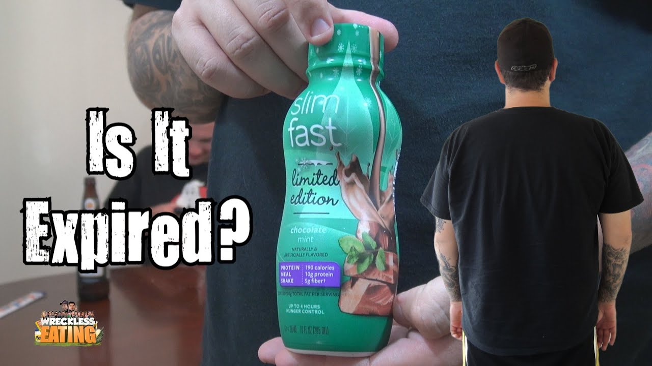 Is It Expired Slim Fast Chocolate Mint YouTube