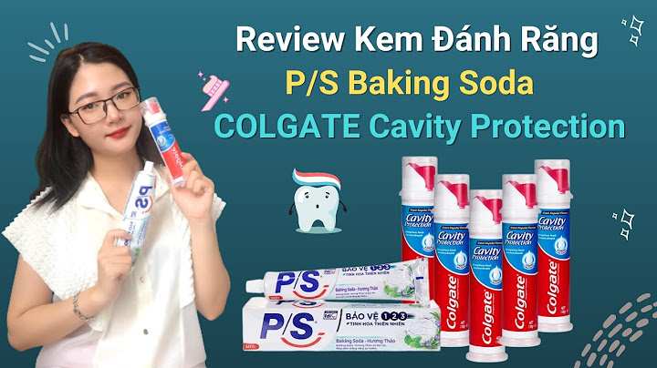 Kem đánh răng baking soda review