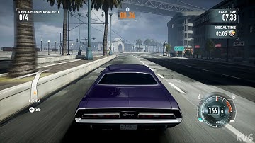 Need for Speed: The Run - Dodge Challenger R/T 1971 - Gameplay (PC UHD) [4K60FPS]