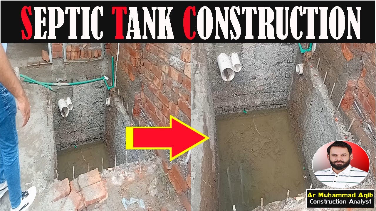 SEPTIC TANK CONSTRCUTION GUIDE | STEP -by- STEP Process | 