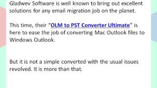 Celebrity OLM to PST Converter Free Net Worth