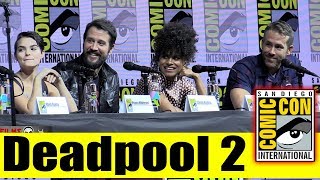 DEADPOOL 2: SUPER DUPER CUT | Comic Con 2018 Full Panel (Ryan Reynolds, Zazie Beetz)