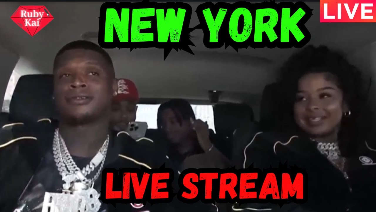 Chrisean & HoodTrophy Bino NEW YORK Live Stream ‼️Day 1 Part 1