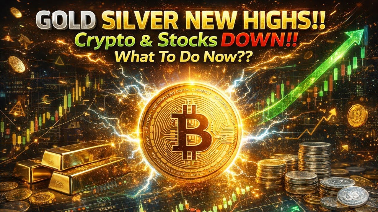 Where and How To Trade Gold Silver AI Stocks - WITH CRYPTO!!