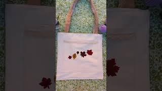 embroidery تطريز_يدوي totebag