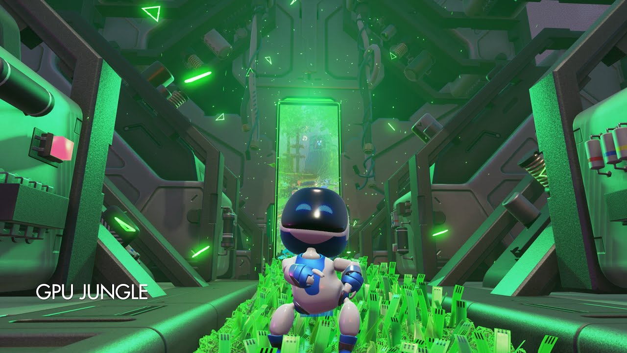 ASTRO’s Playroom. Джунгли GPU(Jungle  GPU). Полное прохождение. Full game walkthrough
