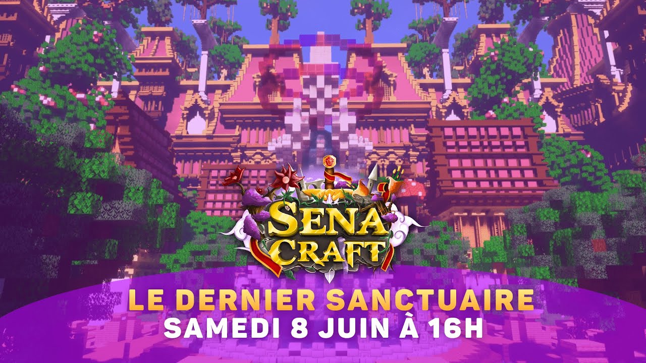SenaCraft - V12 - LE DERNIER SANCTUAIRE [TRAILER] - YouTube