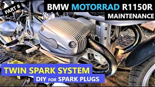 TWIN SPARK SYSTEM  DIY for Spark plugs  BMW Motorrad R1150R