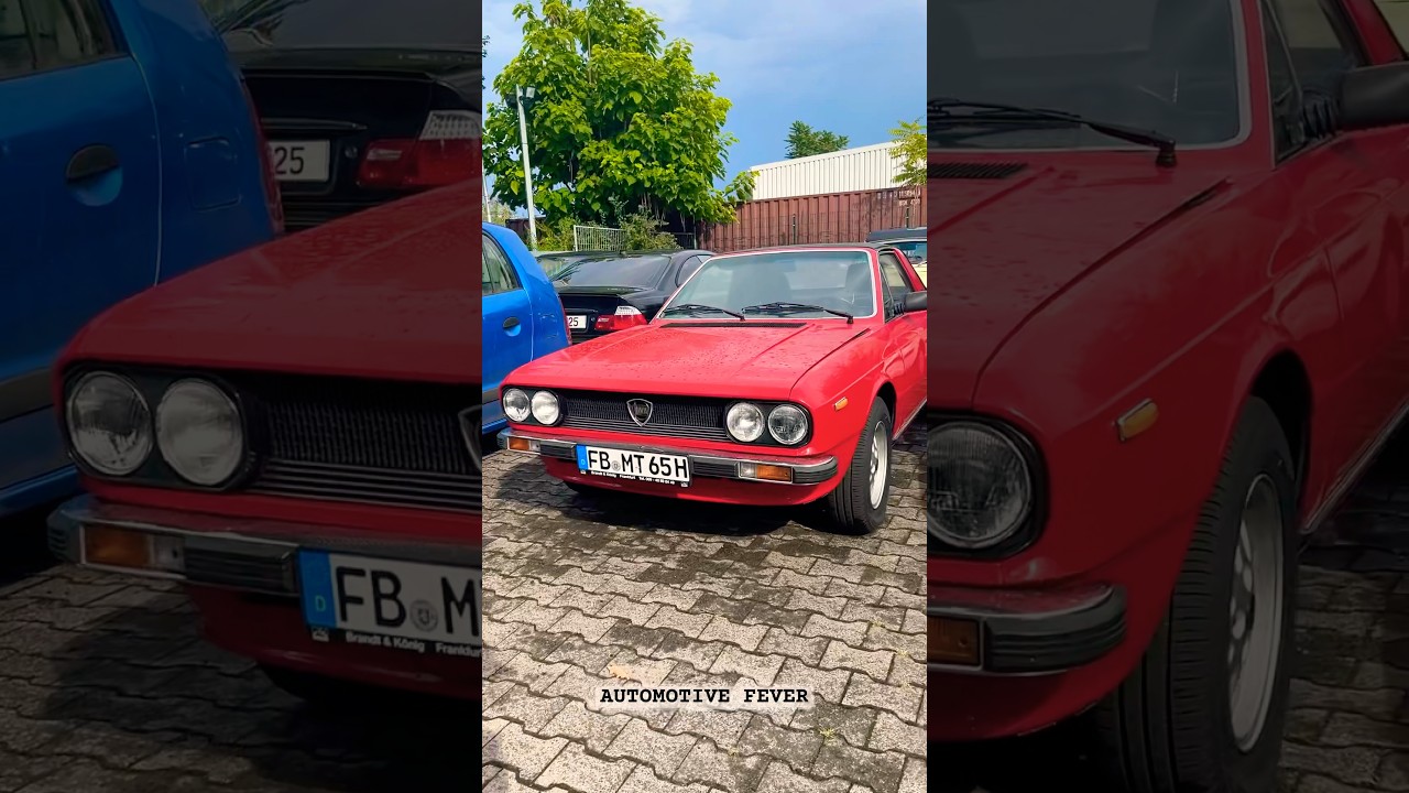 LANCIA BETA SPIDER definitely a collector’s car 