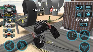 Trình diễn ô tô tốc độ đỉnh cao - Ô tô làm xiếc |Truck Driving Simulator 3D| Trò chơi ANDROID & IOS screenshot 5