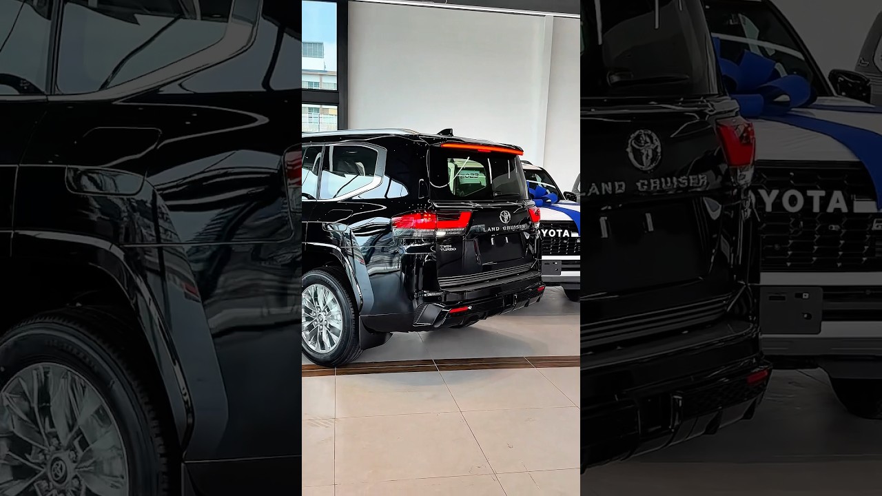 New Toyota Land Cruiser 300 Series 2025 Review black Edition