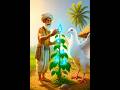 "Magical Farmer Story in Hindi" गरीब किसान और जादुई किंडर जॉय #shorts #ai #birds