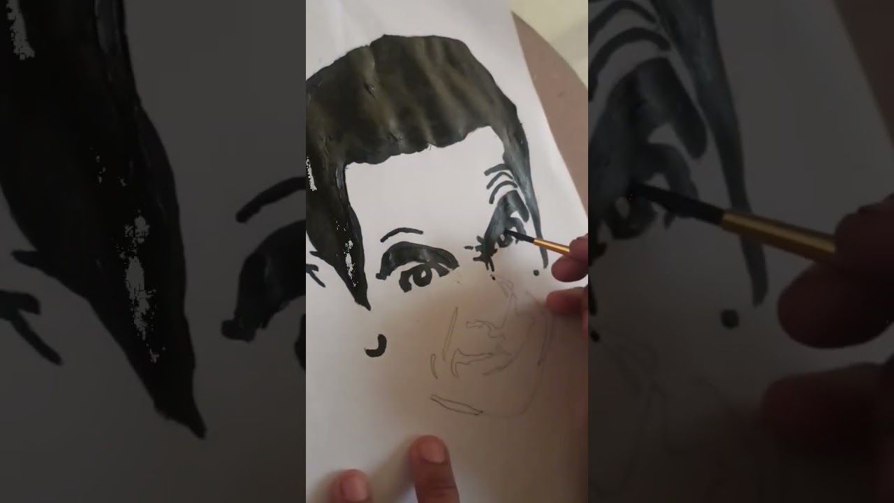 mr. bean drawing