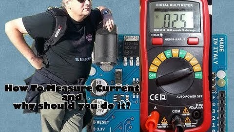 How To Measure Current and why should you do it?