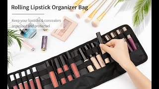 Relavel Detachable 60 Slots 3 Layer Lipstick Storage Case