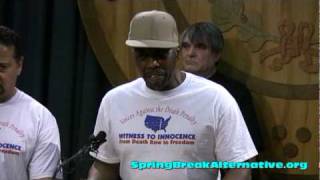 Death Row Exonerees at Spring Break Press Conference (1/3)