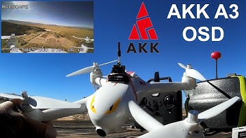 AKK A3-OSD 5.8GHz 48CH 0.1mW/25mW/200mW Switchable Micro AIO Camera VTX with OSD