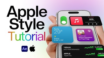 How To Create Clean Apple Style Ui Animations In After Effects
