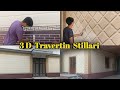 3 D Travertin Stillari. 3D стили травертина. 3 D Travertine Styles