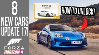 Forza Horizon 4 - ALL 8 NEW Cars from Update 17!