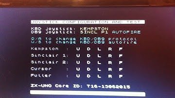 New features to be in ZX-Uno: configurable keyboard and joystick