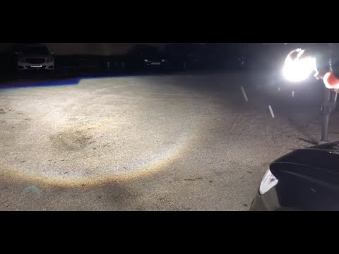 Test, špičkové LED žiarovky NHK® H7, HIR2 atď & porovnanie s origo Full LED svelami Hella Audi A6 C7