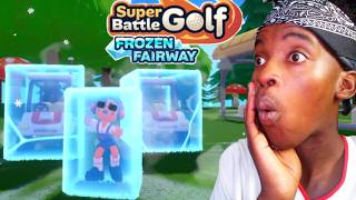 I played the new Super battle golf frozen fairway Update*Insane*😱