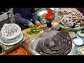 서문시장 암뽕순대 할머니 / korean sausage, pork intestine - korean street food