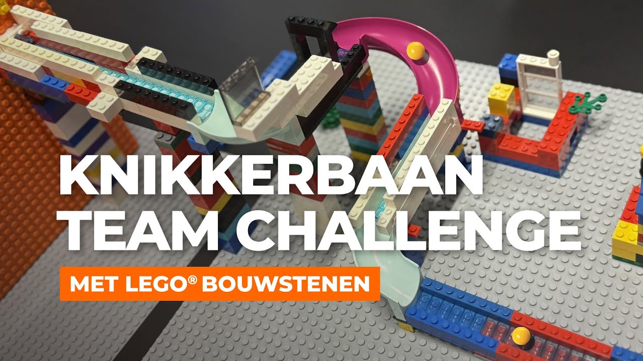 Bouwen aan verbinding. Knikker na knikker. Team na team.