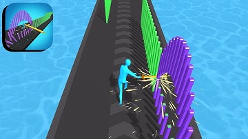 Sharp Slash Gameplay 🔪💥🏃‍♀️ All Levels 1-3