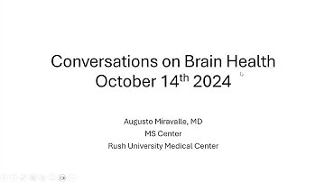 Conversations on Brain Health - Icometrix (AI to Advance MS Care)