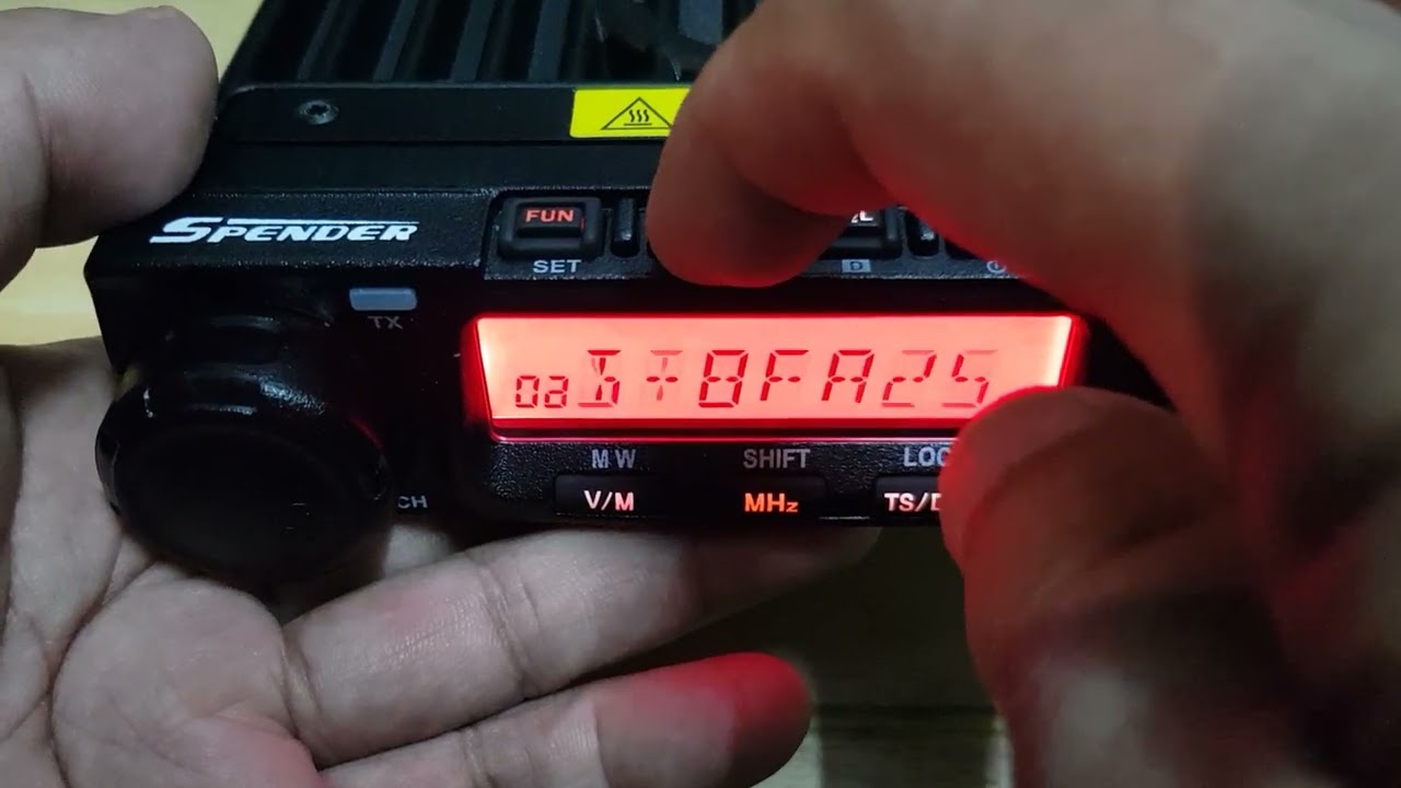 วิธีปรับสเต็ป Spender TM 481 DTV Plus