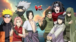 The Battle of Team Kakashi and Team Kurenai!!