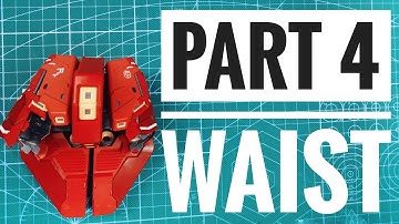 Sazabi Ver Ka MSN-04 Full Build Part 04 (Waist)