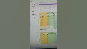 This habit tracker spreadsheet has increased my productivity! 📈#shorts