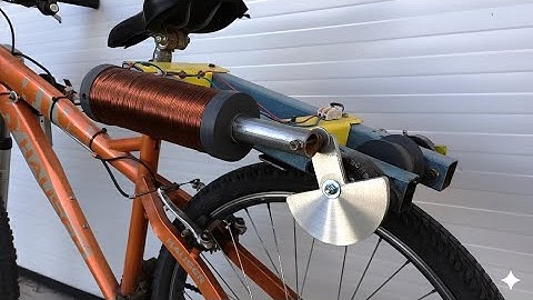 I Built a Giant Solenoid Engine, That Can Power a Bicycle!