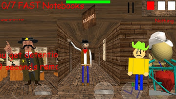 baldi basics wild west edition super fast baldi basics android mods