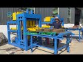 Afrique aucune machine de fabrication de briques de verrouillage d'argile de sol de terre brûlée