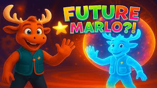 A Moose From The Future Came Out Of The Bubble