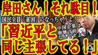 【岸田さん駄目だよ！習近平と同じ事言ってるよ！】自民党総裁候補の岸田文雄氏の経済政策「利害関係者資本主義」は中国共産党の習近平「共同富裕」とほぼ一緒！中国企業株価ダダ下がりなの知らないの？日本経済が弱