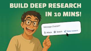Build your own DEEP RESEARCHER in ONLY 10 minutes