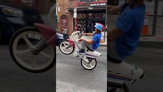 He wheelied a ninja crotch rocket @babydblocks2.o283 go subscribe