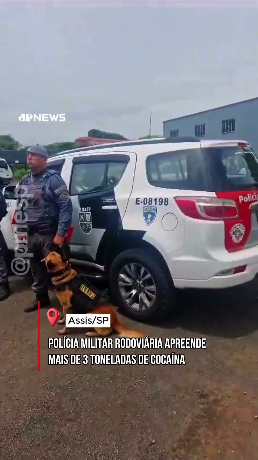 Polícia Militar apreende mais de 3 toneladas de cocaína: maior apreensão da história #shorts