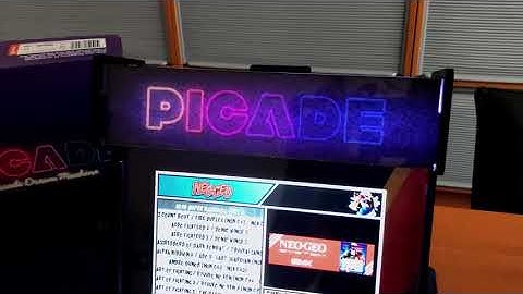 Pimoroni Picade 2018 lighted marque